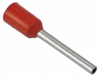DN00510R, Кабельный наконечник 1x10мм, красный
