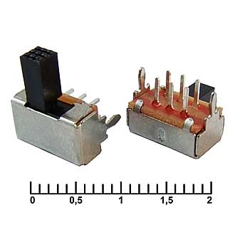 SK22D02PG, Движковый переключатель