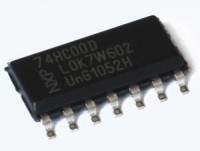 74HC00D, Четыре логических элемента 2И-НЕ