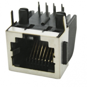 TJ3-8P8C, Розетка LAN на плату 8-8 (RJ45)