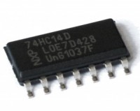 74HC14D, Инвертирующий Триггер Шмитта 