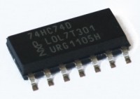 74HC74D, Двойной Триггер D-типа 