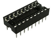 SCS-18, Панелька 7.62 мм для микросхемы в корпусе DIP-18