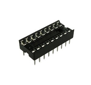 SCS-18, Панелька 7.62 мм для микросхемы в корпусе DIP-18