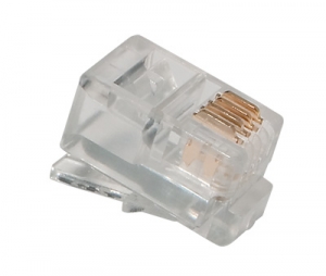 RJ11 (TP-4P4C), Штекер телефонный на кабель