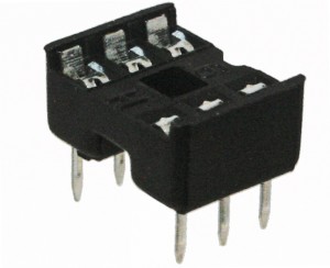 SCS-6, Панелька 7.62 мм для микросхемы в корпусе DIP-6