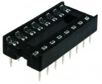SCS-16, Панелька 7.62 мм для микросхемы в корпусе DIP-16
