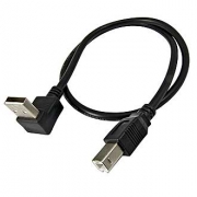 Кабель USB-A M угл./USB-B M прям. - 0.5м