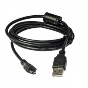 USB A to microUSB черный кабель  - 150см