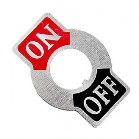Шильды для тумблера ON-OFF (KN-3)