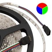 Светодиодная лента 3528 60LED IP65 12V 24W RGB (катушка 5м) 