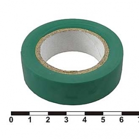 Изолента зелёная 19мм - 25м