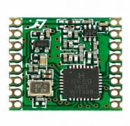 RFM69HCW HopeRF Трансивер 433Mhz +20dBm 0.1W