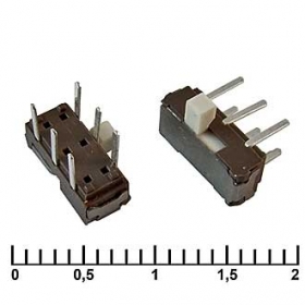 SK-03, Движковый микропереключатель, 9x3.5x3.2 мм