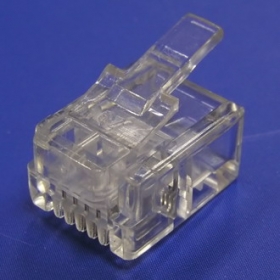 RJ12 (TP-6P6C), Штекер телефонный на кабель