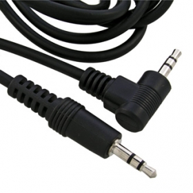 Кабель аудио FC-A-0005 3.5мм прямой/угловой - 1.5м