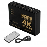 DZLST, 4K HDMI Коммутатор с пультом дистанционного управления
