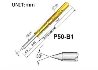 P50-B1, Пружинный контакт-зонд (Pogo-Pin)