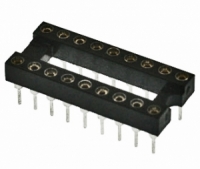  SCSM-16, Панелька 7.62 мм цанговая для микросхемы в корпусе DIP-16