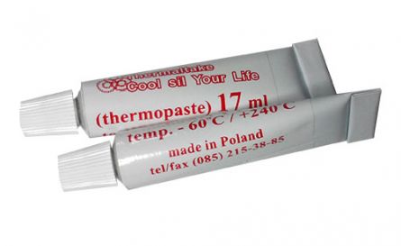 Thermal grease, Термопаста -60°C/+240°C, тюбик 17мл