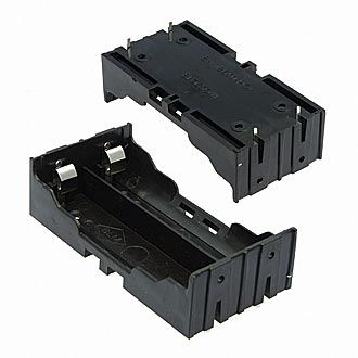  Батарейный отсек 2x18650 на плату